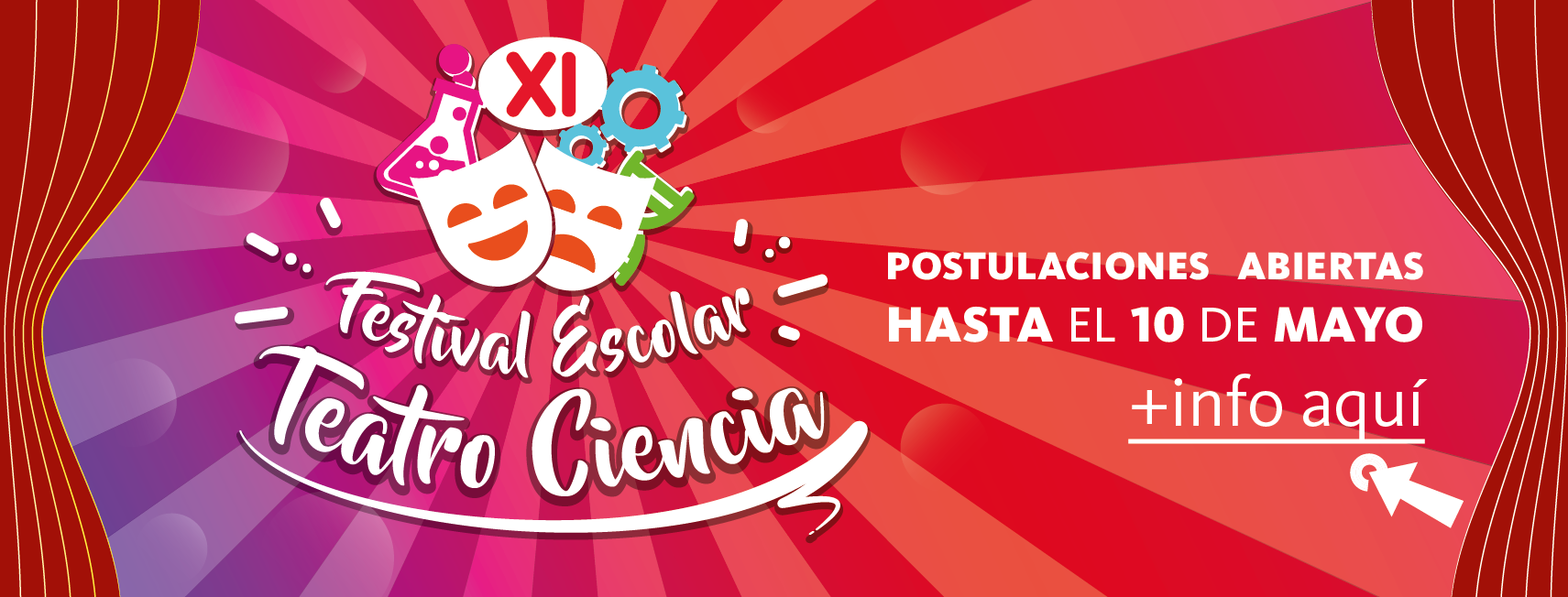 ¡Postula una obra original al XI Festival Escolar Teatro Ciencia!