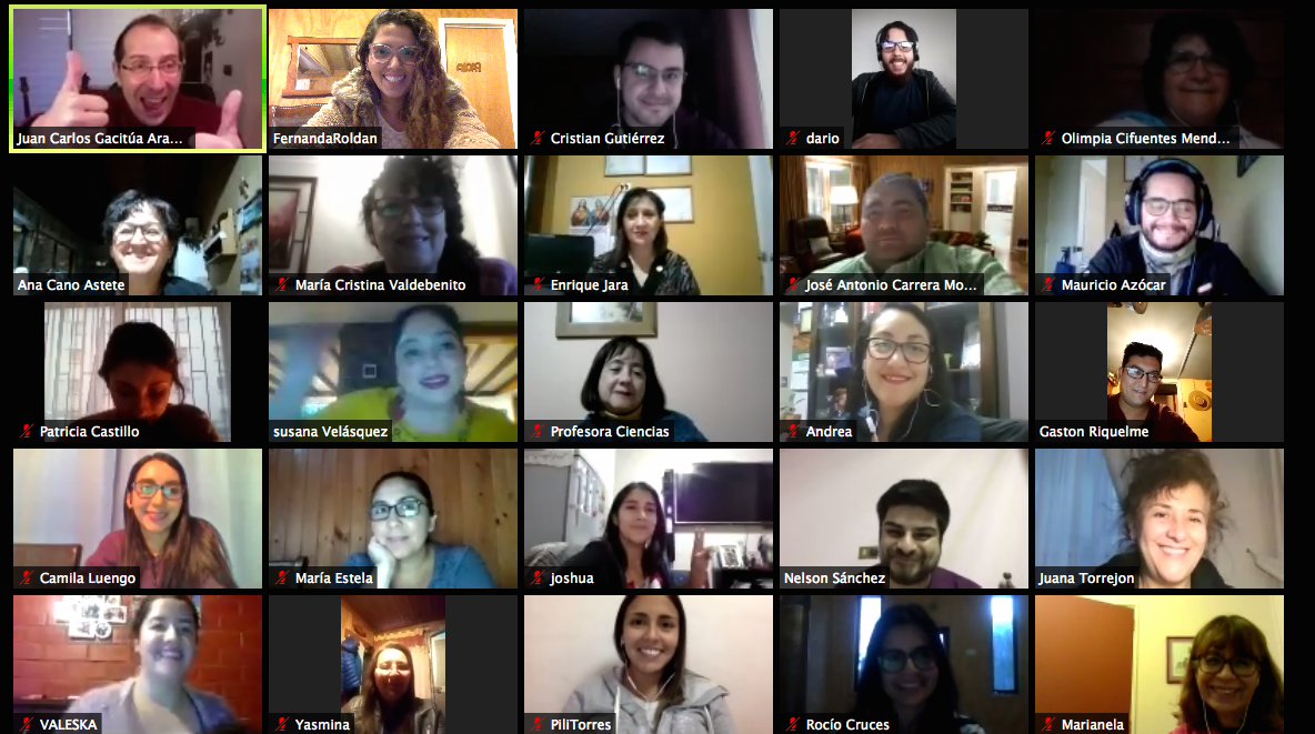 Profesores participaron en clases de alfabetización digital