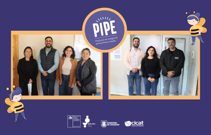 Explora Biobío se reúne con Integra y Junji para articular trabajo de PIPE