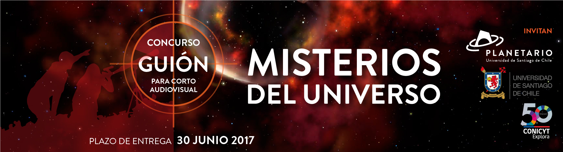 Planetario y Programa Explora de CONICYT te invitan a participar en el Concurso de Guión “Misterios del Universo”