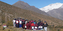 Estudiantes limarinos descubren los secretos de la precordillera por medio del muestreo de insectos y aves