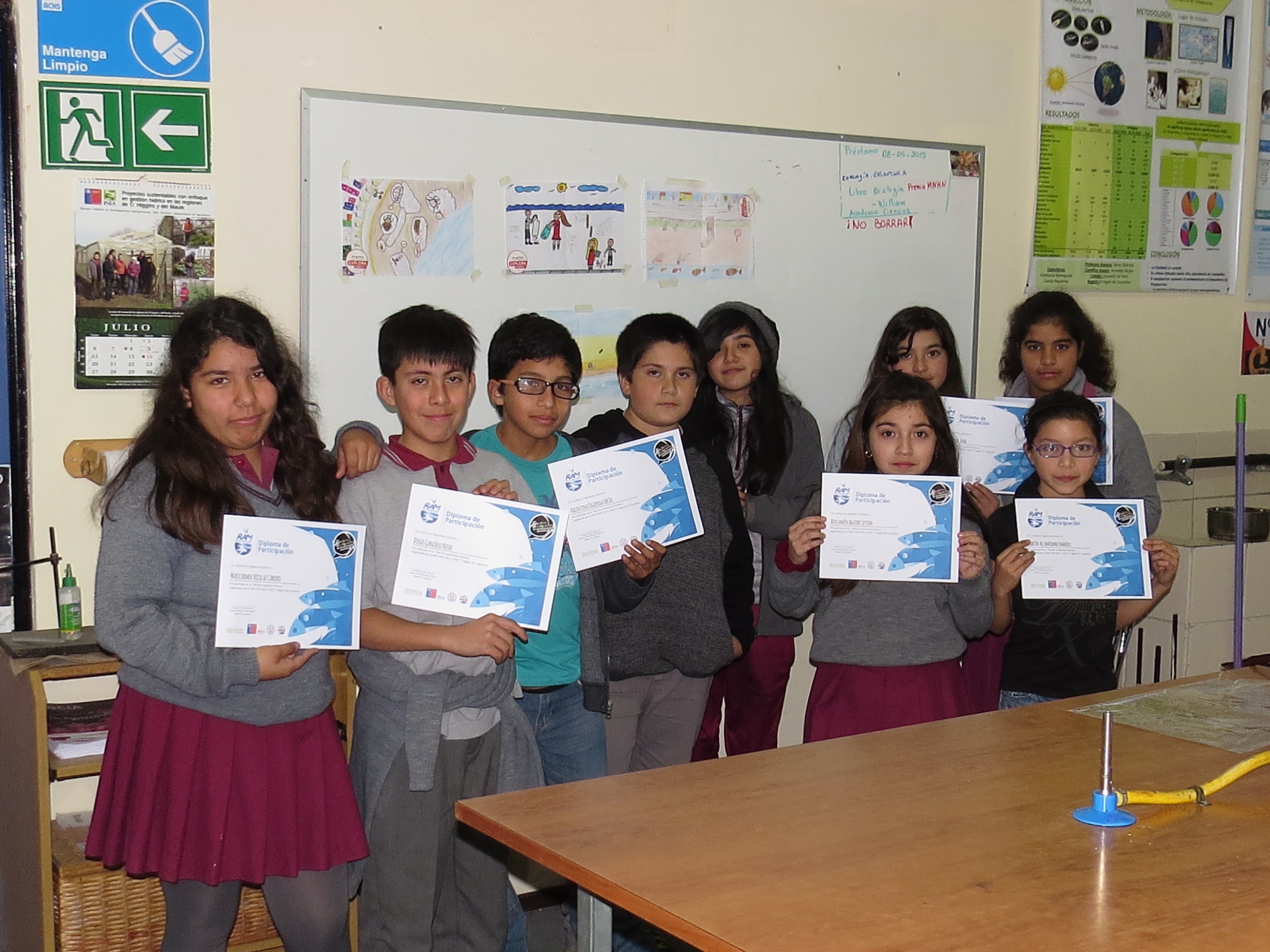 Con éxito finalizó la Red de Academias Marinas en el colegio Leonardo Da Vinci