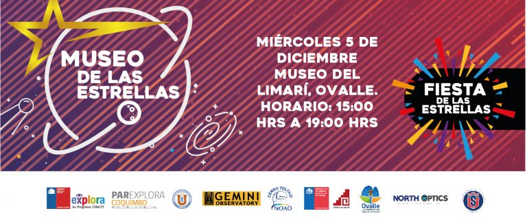 El Limarí disfrutará de la astronomía con el cierre de los AstroClubes y el Museo de las Estrellas