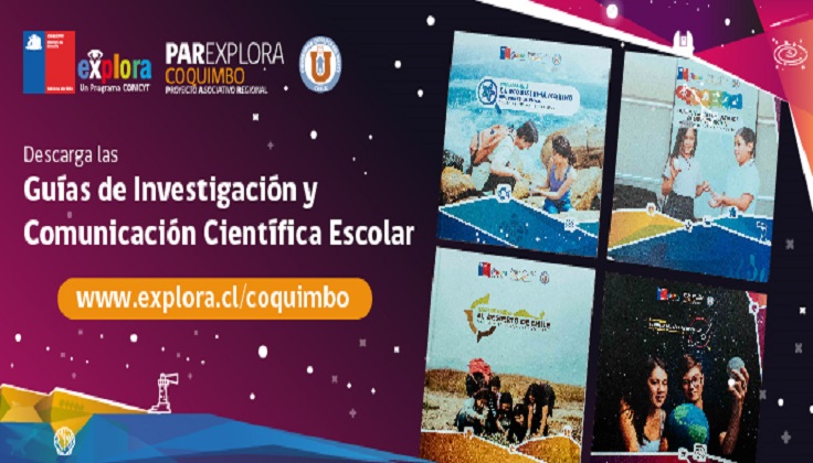 Descarga acá las guías de investigación y comunicación científica escolar