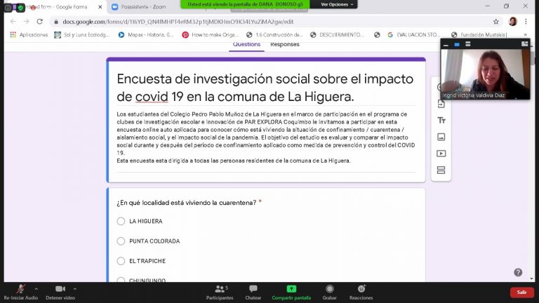 El impacto social del coronavirus en ojos de la propia comunidad escolar de La Higuera