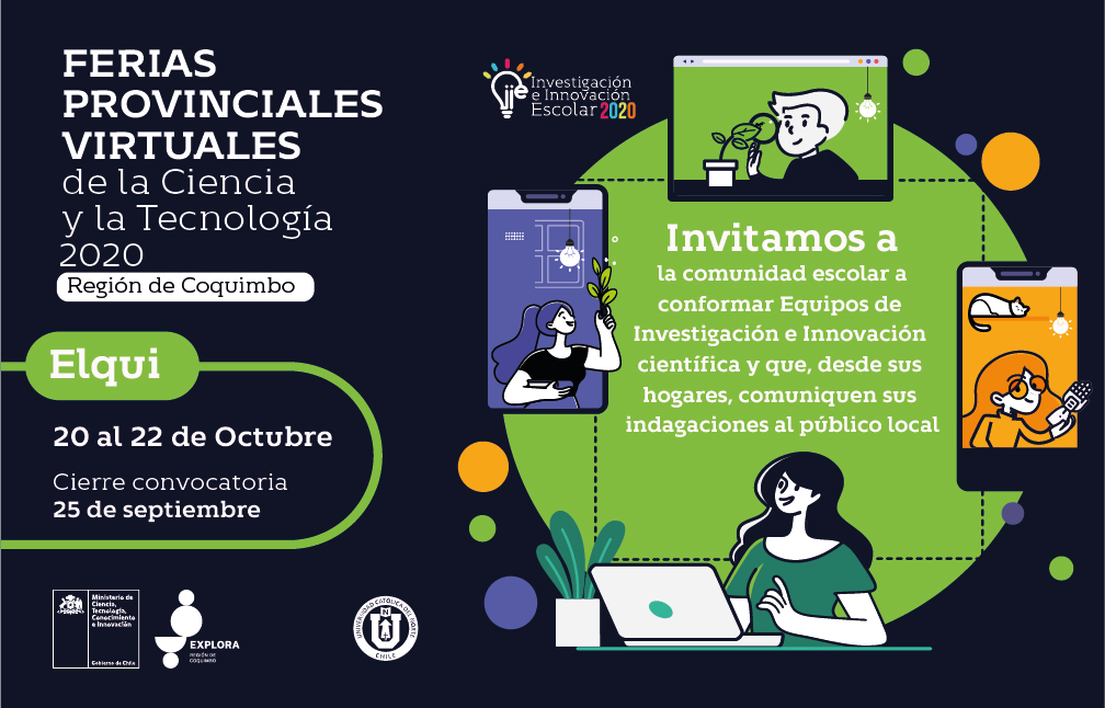 Aquí puedes mirar todas las exposiciones de la Feria Provincial de Elqui 2020