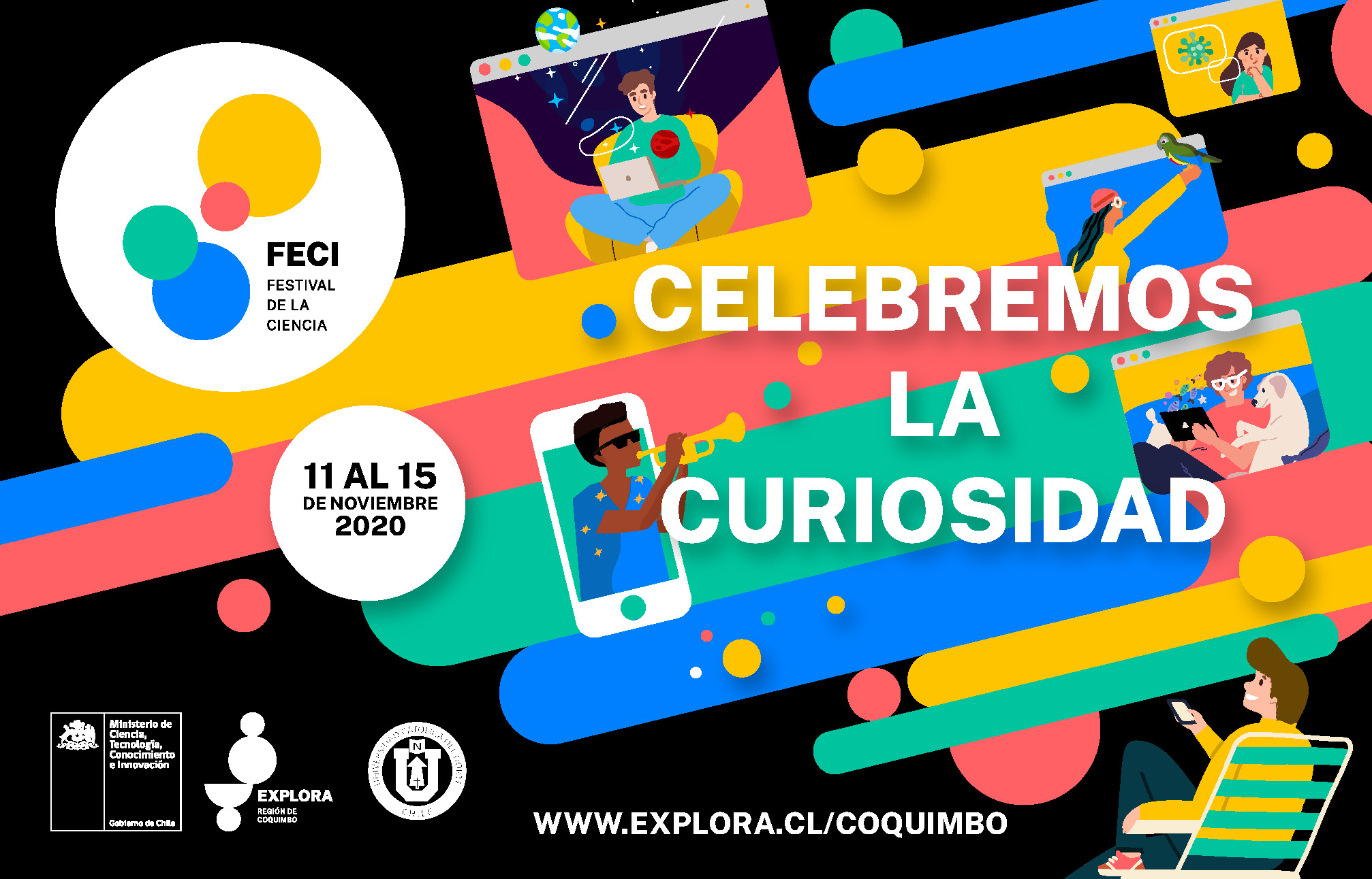 Conoce acá todas las informaciones y programación de FECI 2020