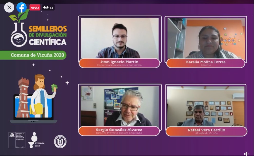 El encuentro permitió unir a la comunidad educacional, científica y social de las comunas.