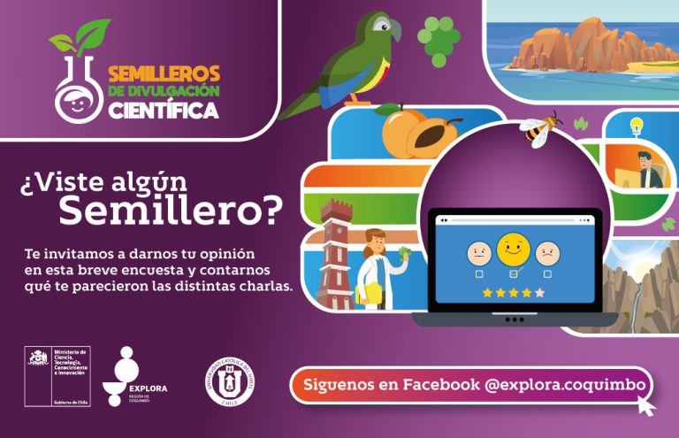 Responde nuestra encuesta del Semillero de Divulgación Científica