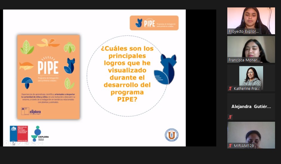 Con el desafío de llevar la ciencia a párvulos culminó iniciativa PIPE en la Región de Coquimbo