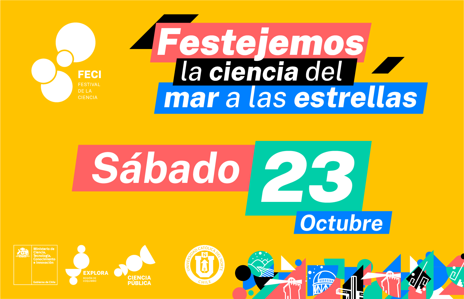 Programación FECI 2021: Sábado 23 de octubre