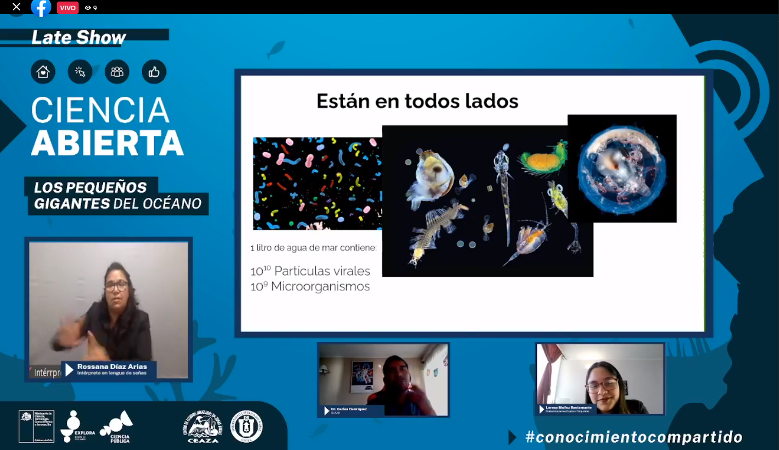 Dr. Carlos Henríquez: “En el océano hay más microbios que estrellas en el cielo”