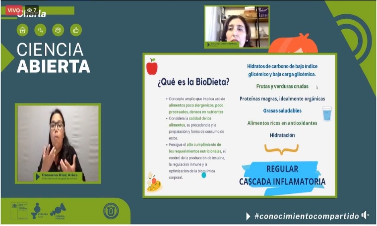 Dra. Evelyn Calderón: “La BioDieta implica consumir alimentos según su carga inmunológica y la calidad de nutrientes”