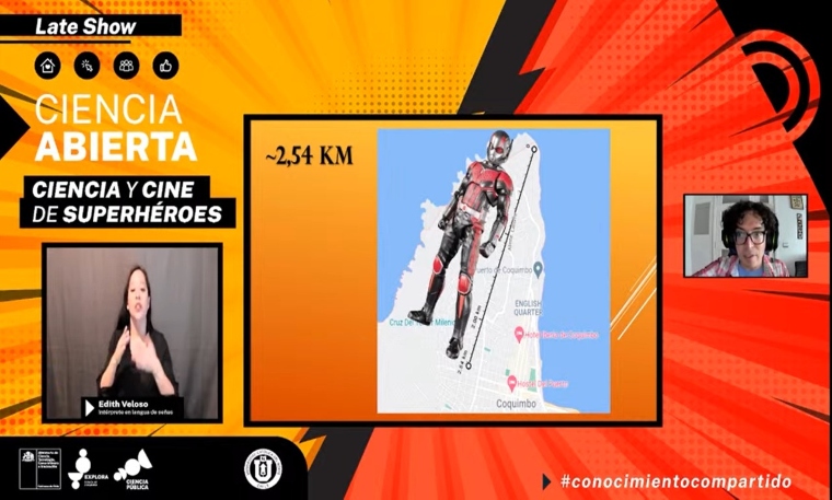 Los superhéroes aterrizaron en la realidad gracias a “Ciencia Abierta” de Proyecto Explora Coquimbo