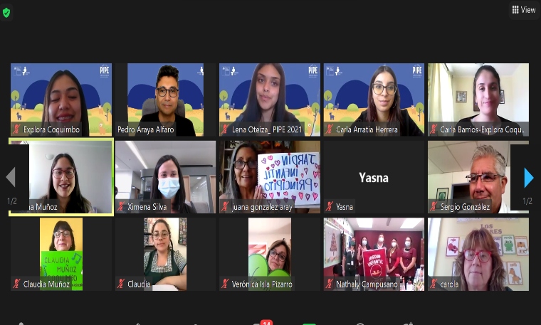 PIPE cerró con éxito el 2021 acercando a niños y niñas a la ciencia