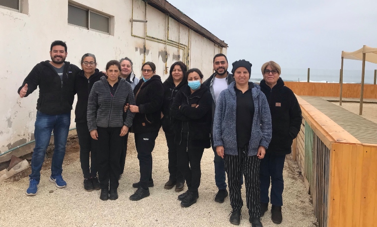 Mediante la ciencia y el arte, Caleta San Pedro enriquecerá la experiencia turística de quienes visitan su centro gastronómico