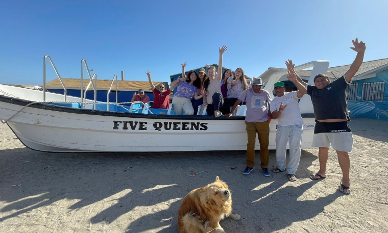 Pescadores de Punta de Choros desarrollarán tours científico-turísticos junto a biólogas marinas