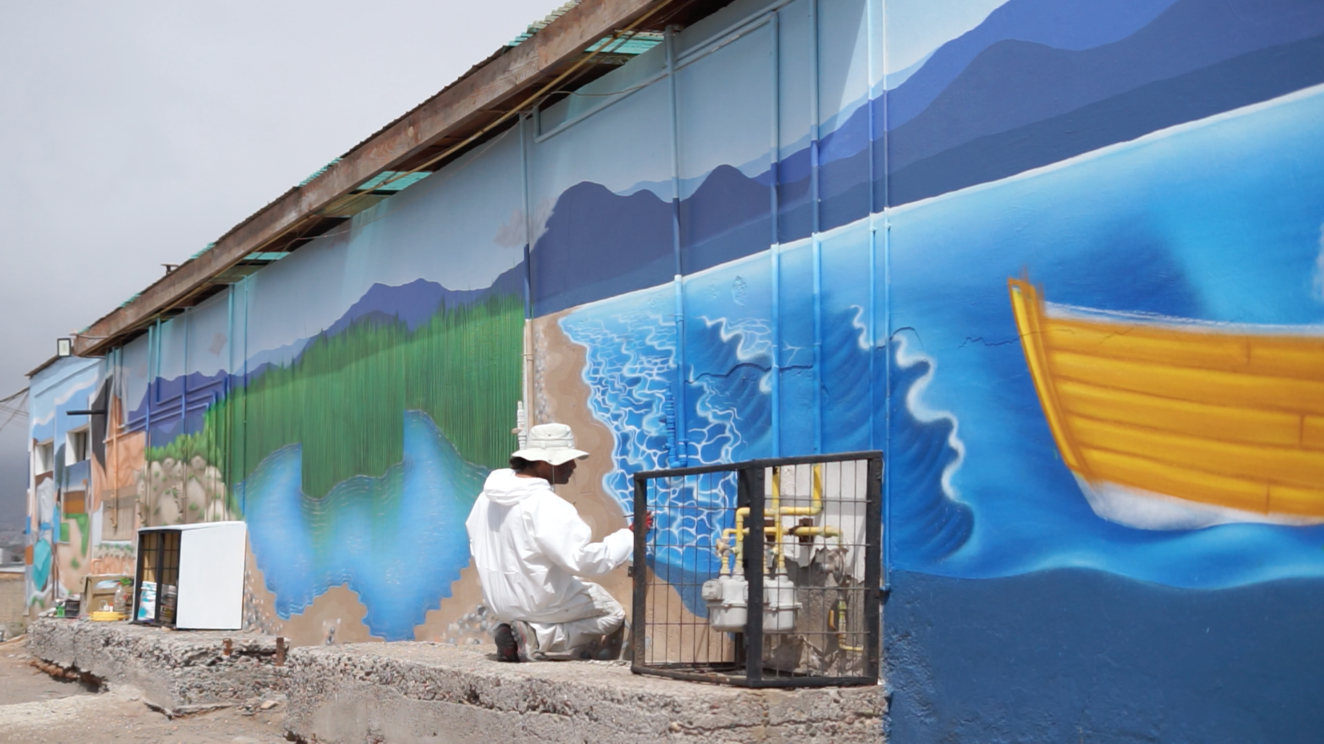 Inaugurarán mural en Caleta San Pedro que busca potenciar el turismo mediante la ciencia y el arte