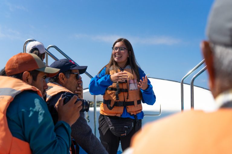 Pescadores artesanales y Biólogas Marinas realizaron excursiones turísticas conjuntas en Punta de Choros