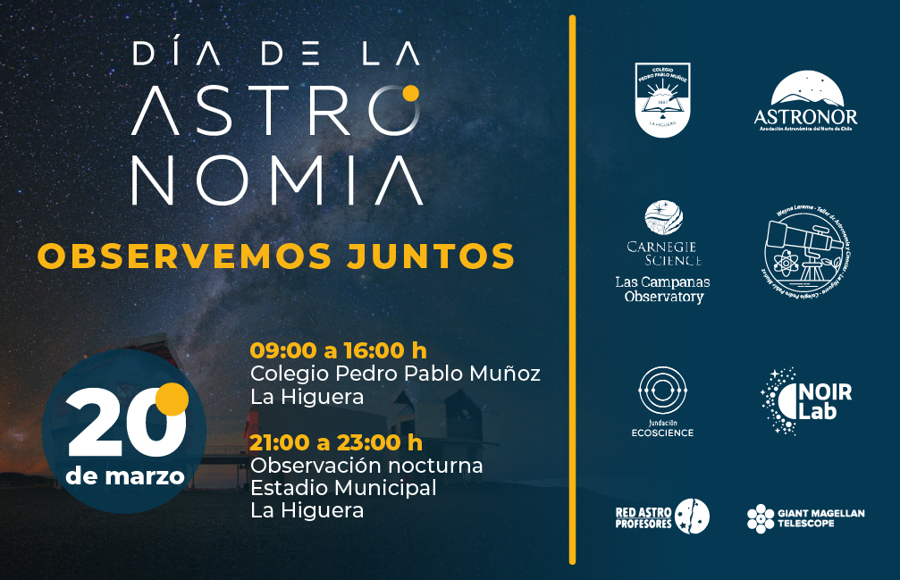 Te invitamos a celebrar el Día de la Astronomía ¡vive la experiencia de observación nocturna!