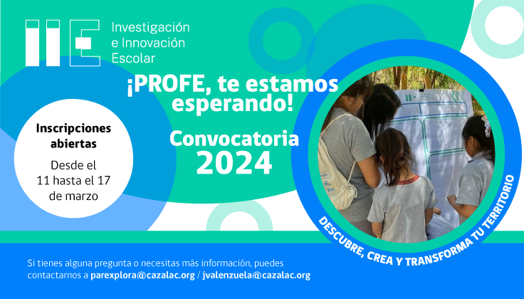 ¡Profe te estamos esperando! Conoce las bases y postula aquí al Programa IIE 2024