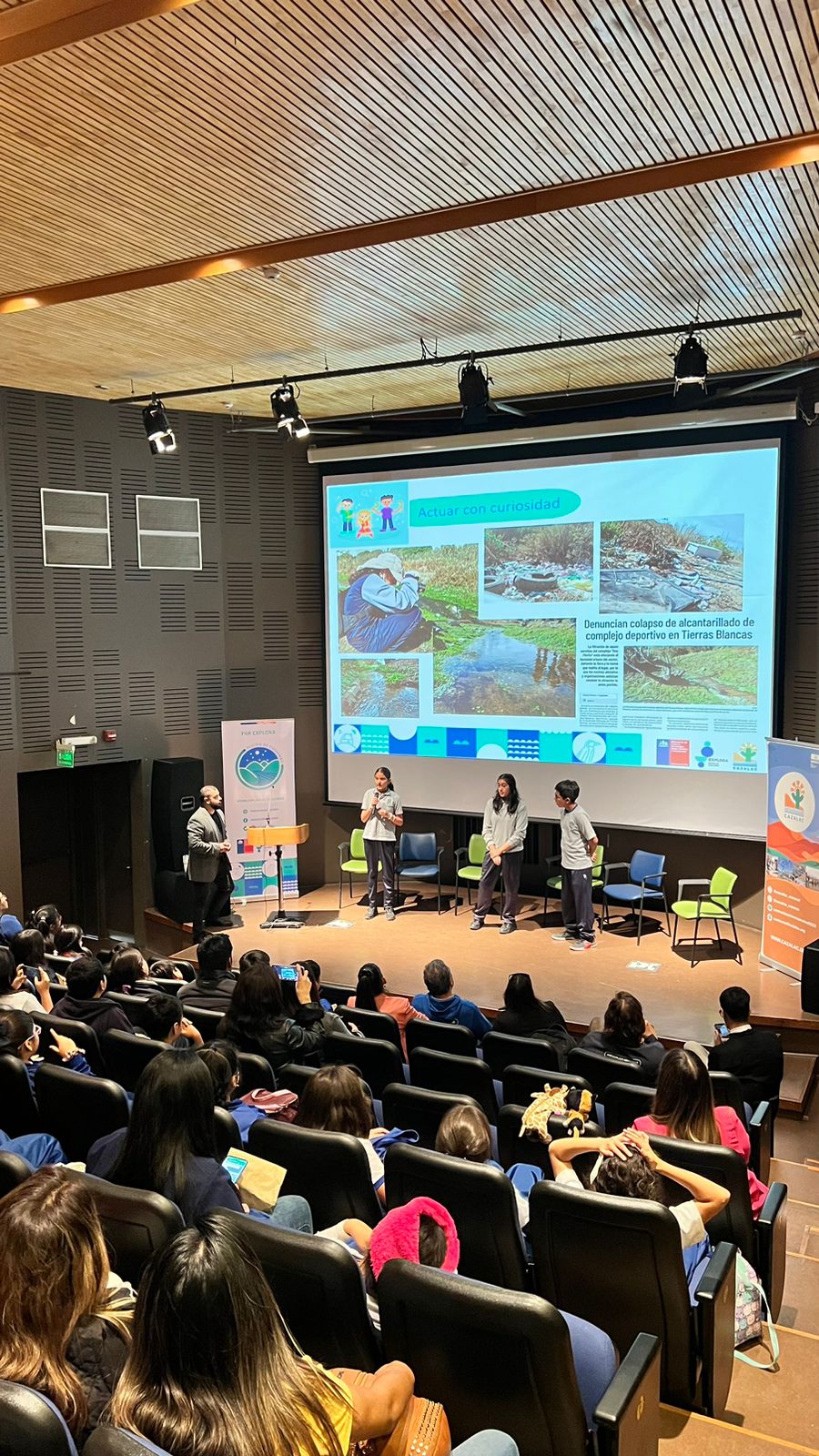 “Agua para la paz”: Más de un centenar de estudiantes conmemoraron el Día Mundial del Agua