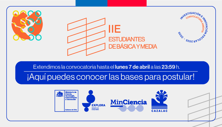 ¡Nuevo plazo para postular! Descarga las bases y postula aquí al Programa IIE