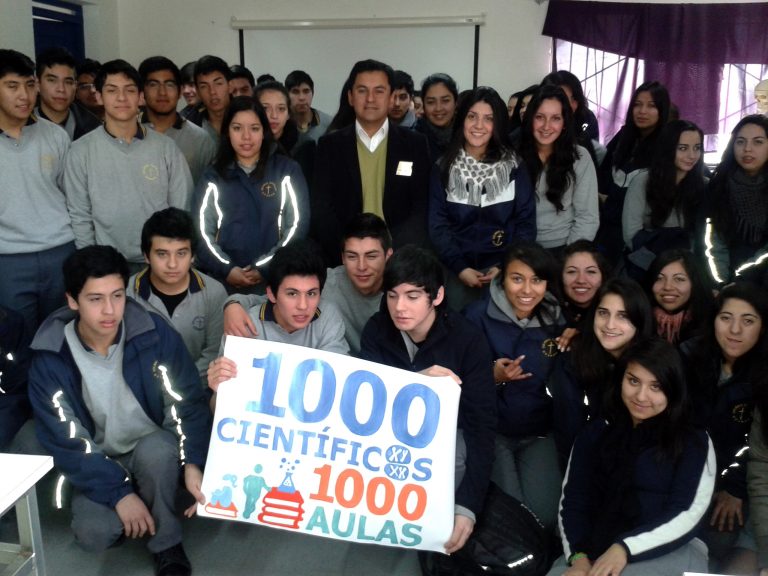 ¡Profe! Inscribe a tu curso en 1000 Científicos 1000 Aulas