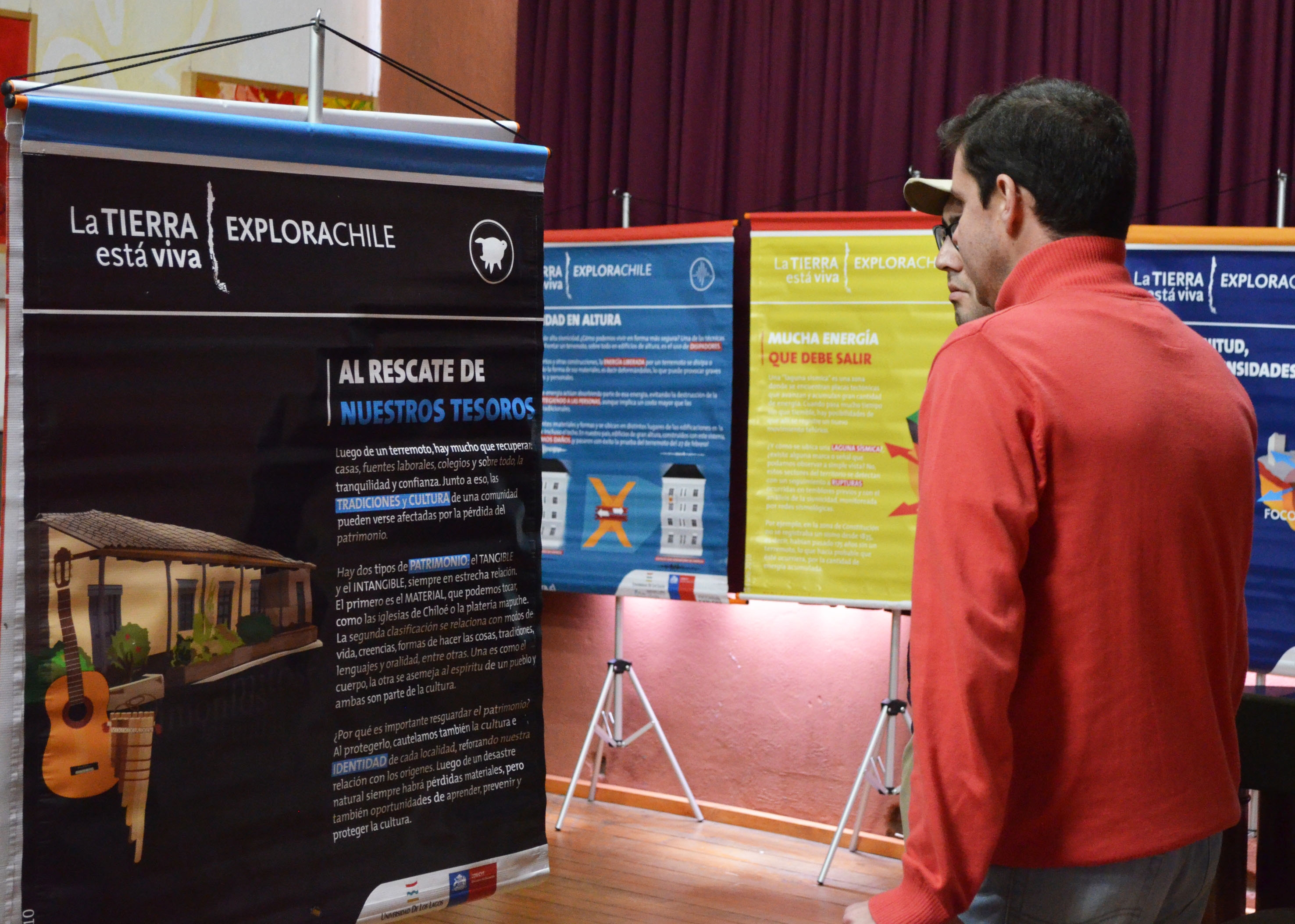 Muestra “La Tierra está viva” llega a la Biblioteca Dr. Matías Yuraszeck de Puerto Montt