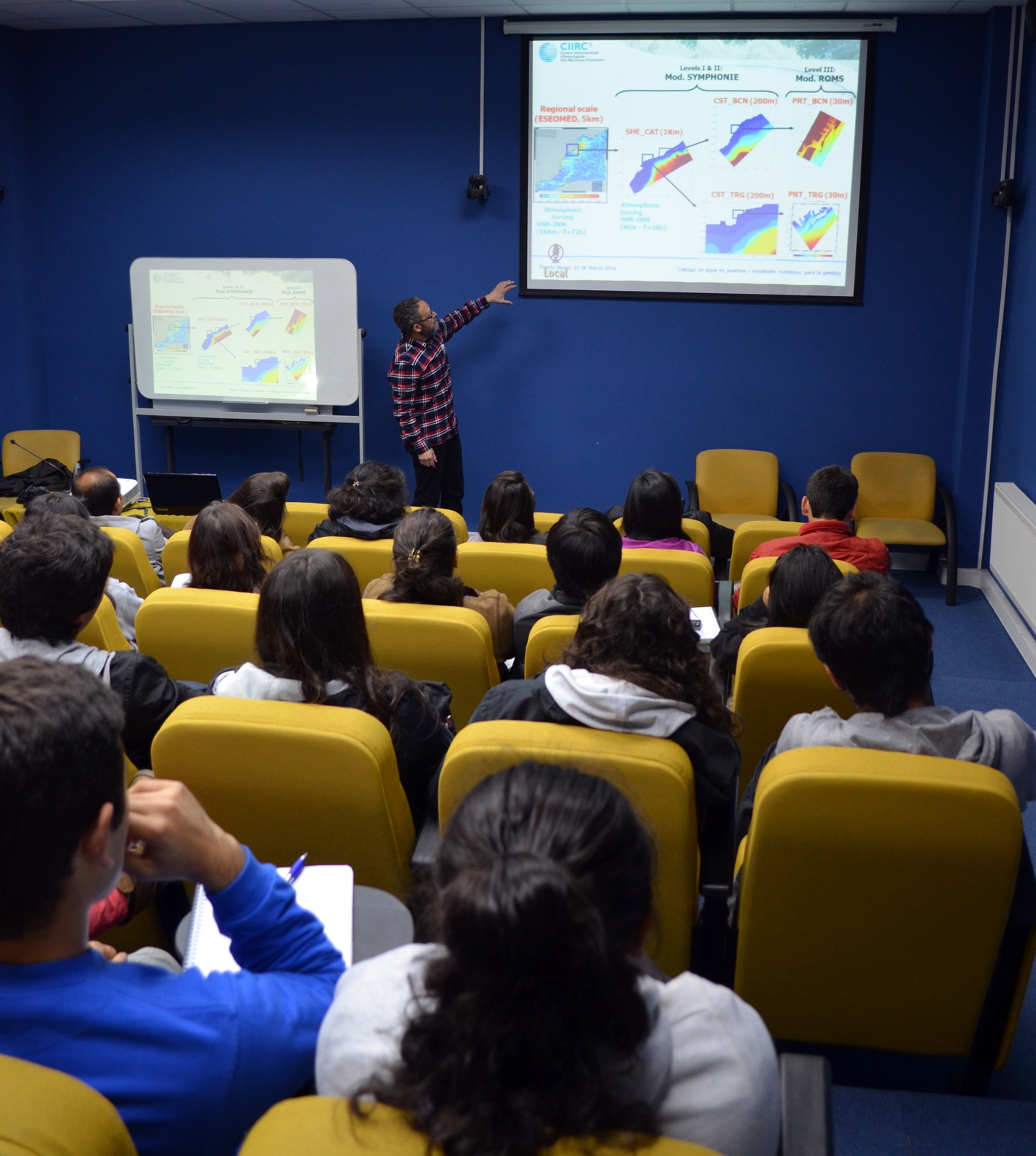 Dos importantes Físicos estudian movimientos del agua en el Estuario de Reloncaví