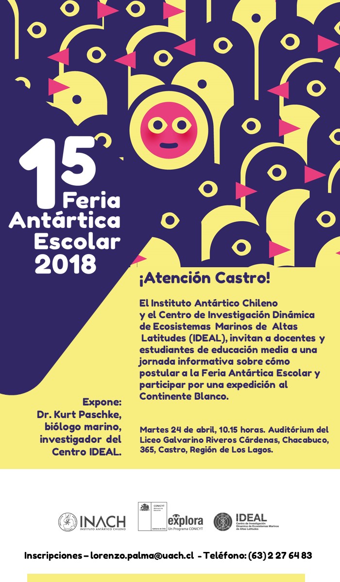 Concurso insta a participar a estudiantes de enseñanza media y obtener un viaje a la Antártica