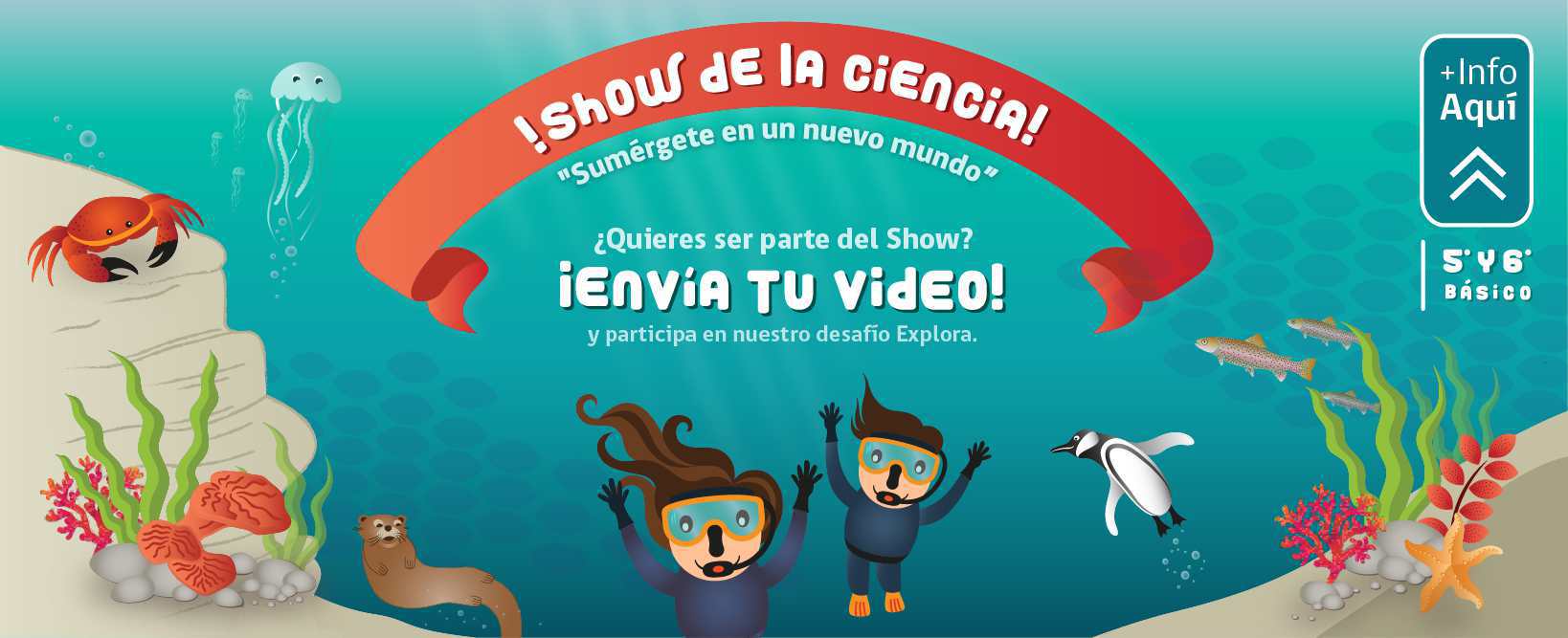 Atención se viene el Show de la Ciencia "Gana una expedición científica"