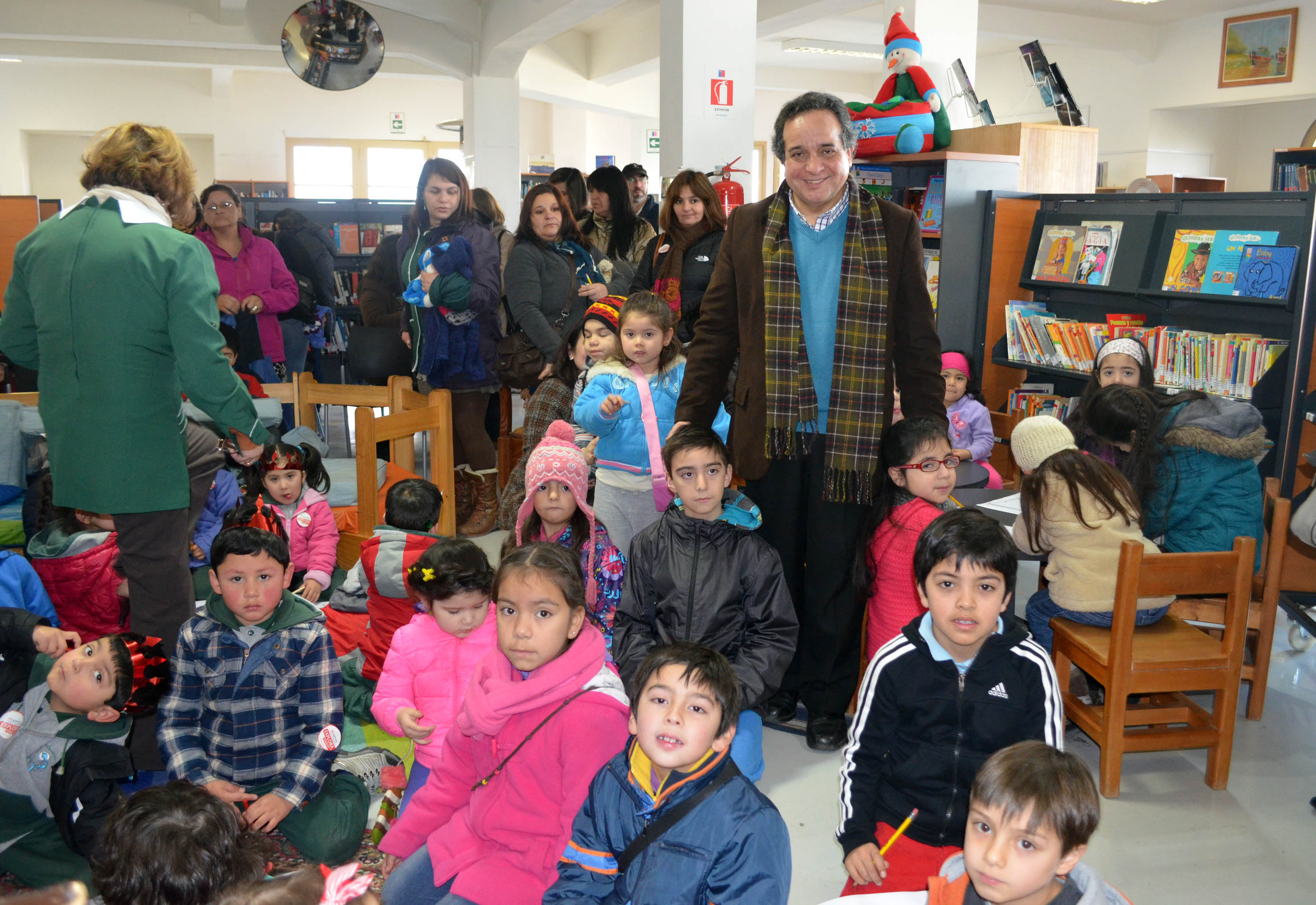 EXPLORA Tu Invierno presentó cuentacuentos "El tesoro de las papas de colores"