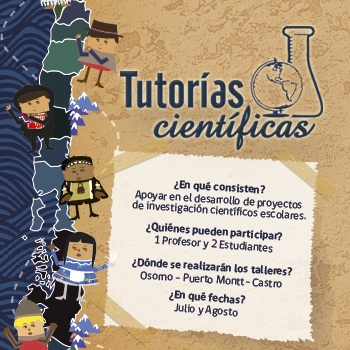 Tutorías científicas en Osorno, Puerto Montt y Castro