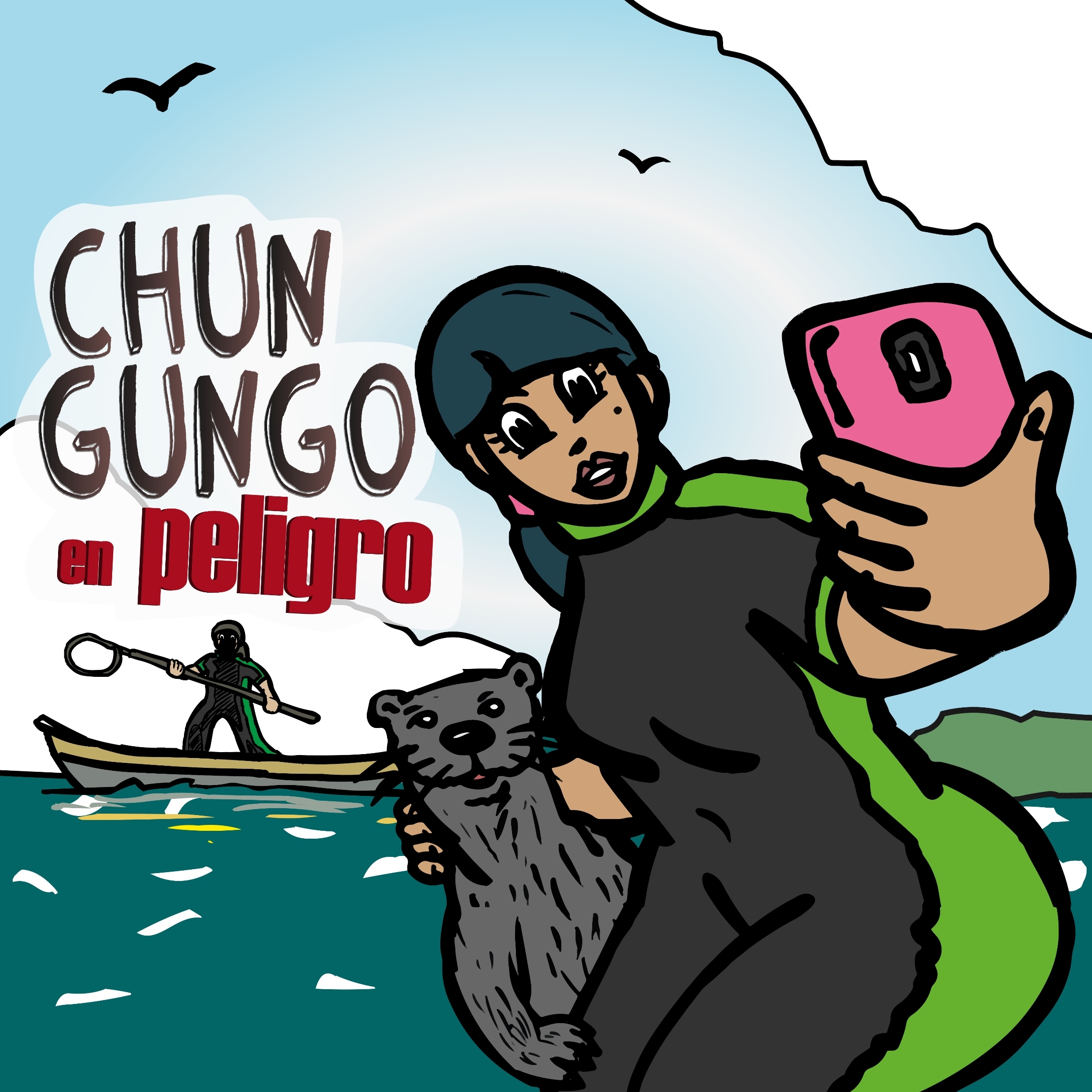 “Chungungo en peligro”: nuevo cómic del PAR EXPLORA Los Lagos