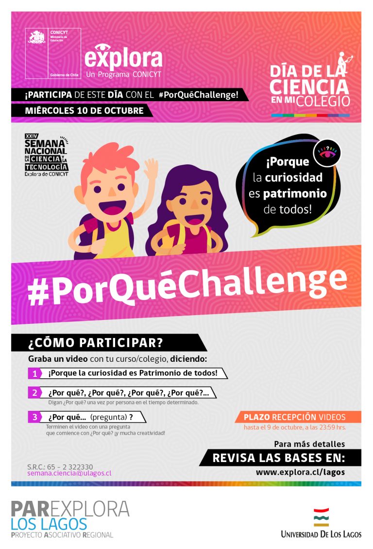Celebra el Día de la Ciencia en mi Colegio con el reto del Por Qué Challenge