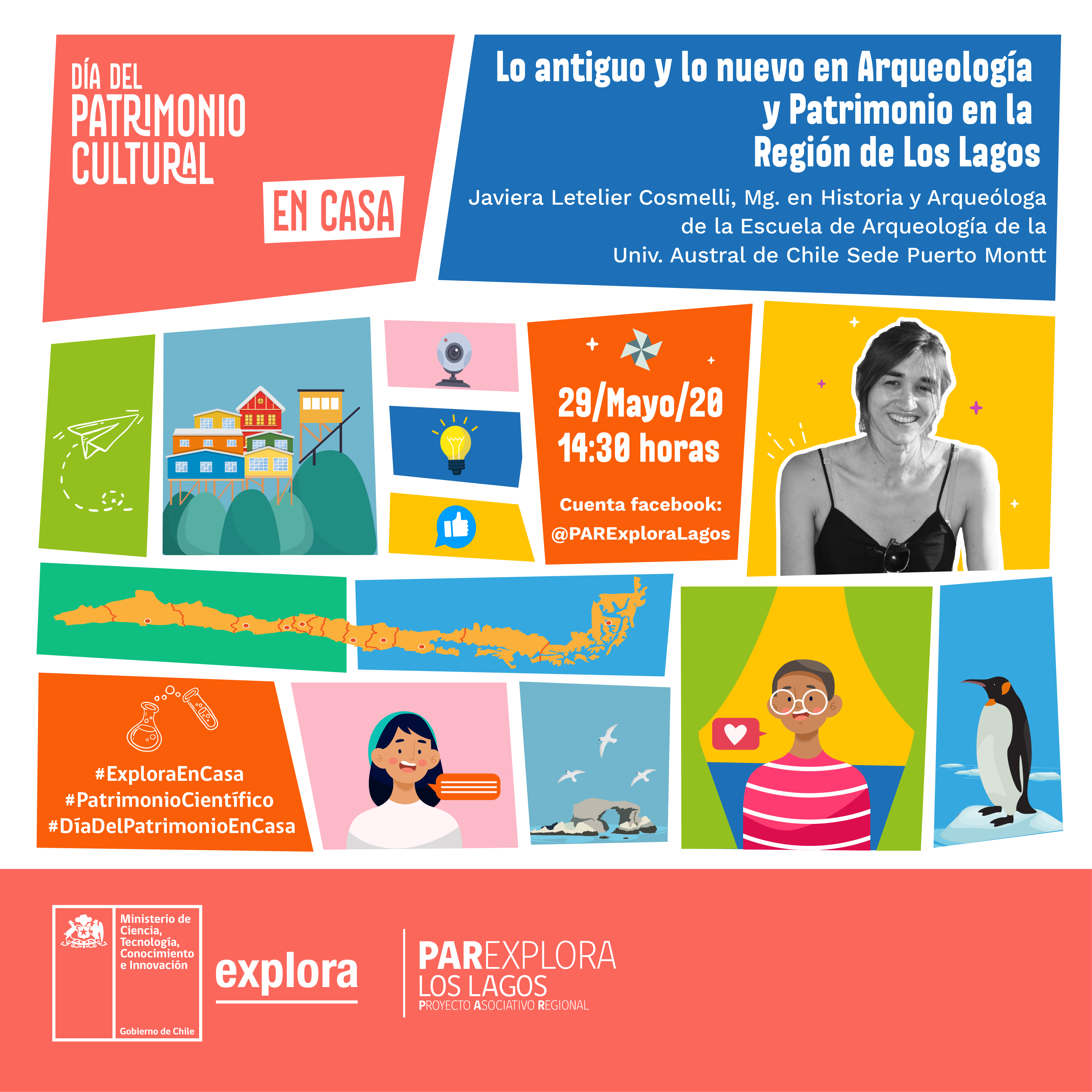 Súmate al ciclo de charlas #ExploraEnCasa en el Día del Patrimonio 2020