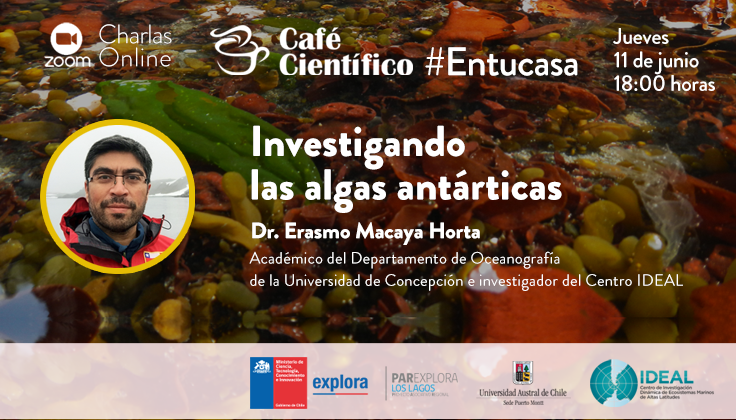 Abiertas inscripciones para participar en el Café Científico #Entucasa