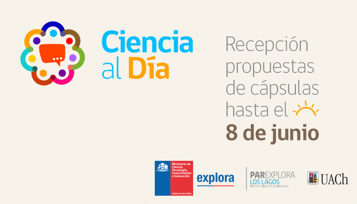 ¡Postula cápsulas científicas CIENCIA AL DÍA!