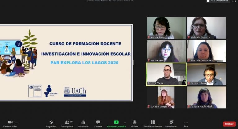 Docentes de Los Lagos serán capacitados en investigación e innovación científica por investigadores/as y divulgadores destacados del país