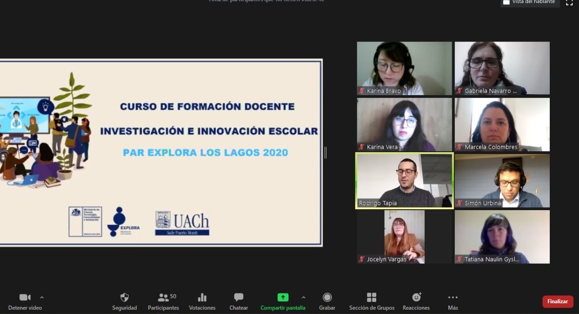 Docentes de Los Lagos serán capacitados en investigación e innovación científica por investigadores/as y divulgadores destacados del país