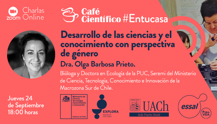 Inscríbete en el 4to Café Científico sobre perspectiva de género en las ciencias