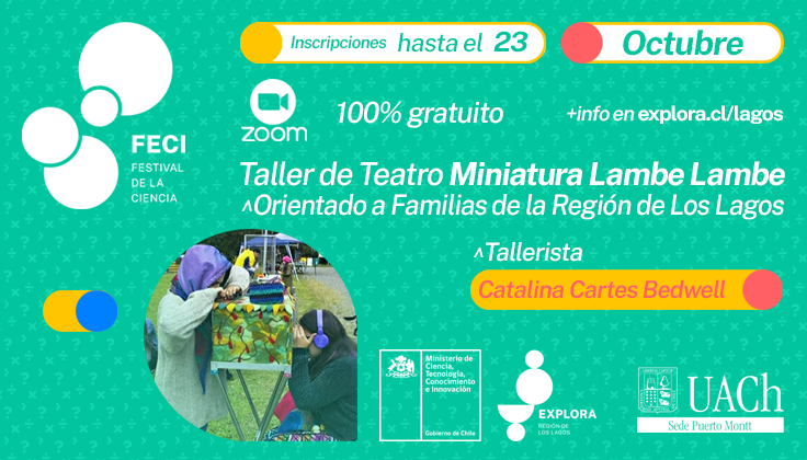 INSCRÍBETE EN EL TALLER ONLINE DE TEATRO MINIATURA LAMBE LAMBE