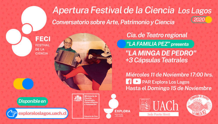 Lanzamiento Festival de la Ciencia Los Lagos 2020