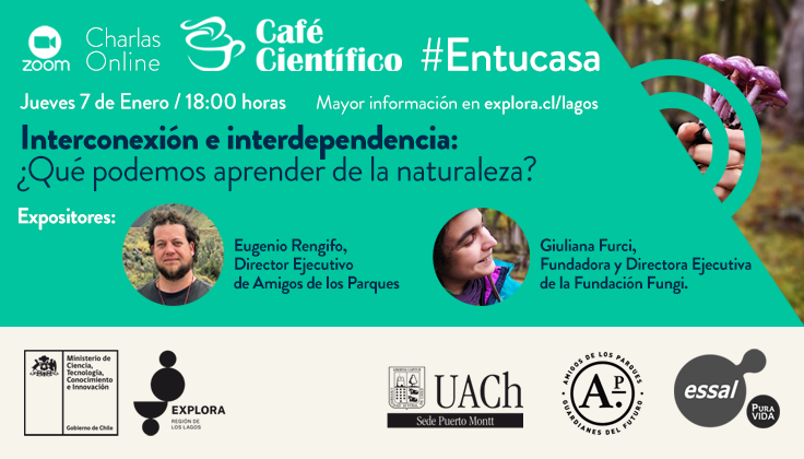 Inscripciones abiertas para 7° Café Científico «Interconexión e interdependencia: ¿qué podemos aprender de la naturaleza?
