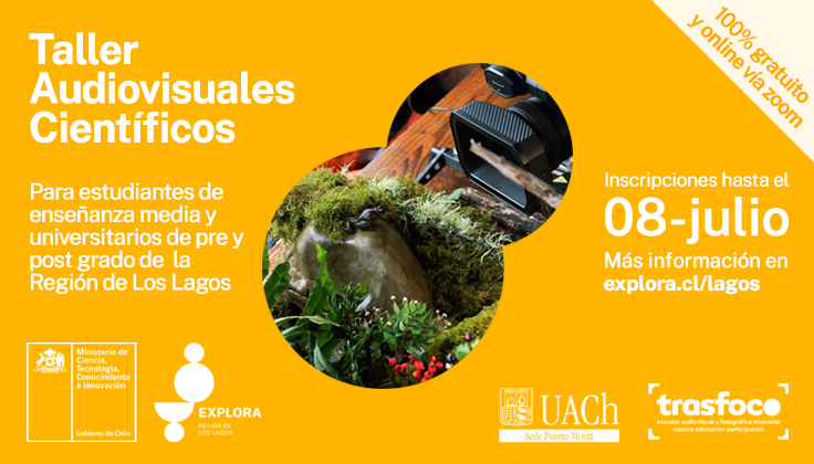 Abierta postulaciones a Taller de Audiovisuales Científicos