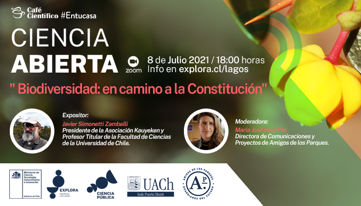 Invitación a Café Científico «Biodiversidad en camino a la Constitución»