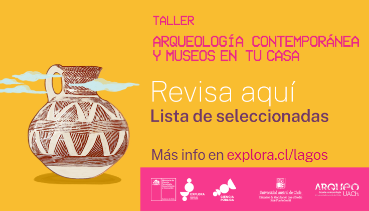 Resultados de postulación Taller de Arqueología