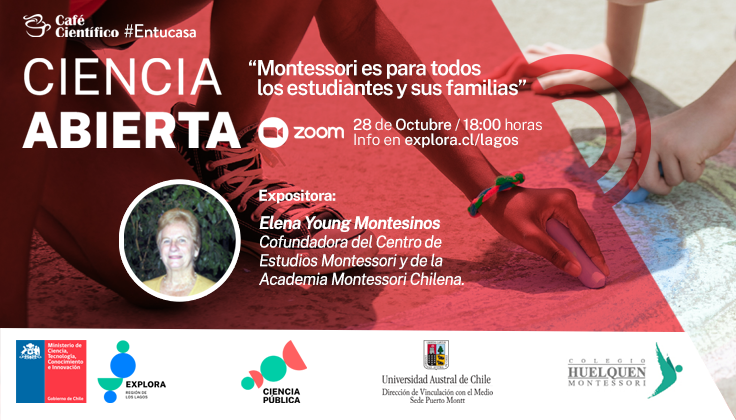 Inscripciones abiertas Café Científico: “Montessori es para todos los estudiantes y sus familias”