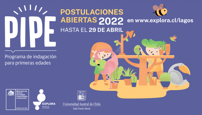 Abiertas Postulaciones a PIPE Programa de Indagación para Primeras Edades